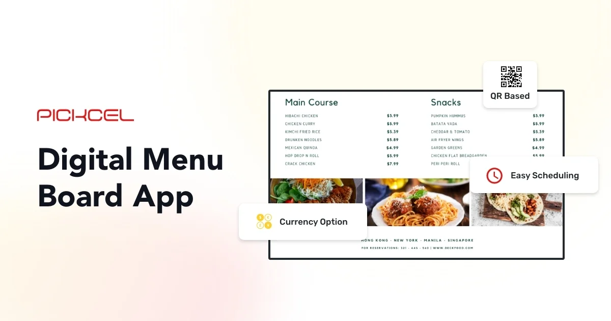 digital menu board software download
