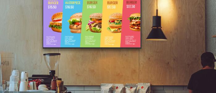 Using TV For Menu Boards: A Functional Guide | Pickcel