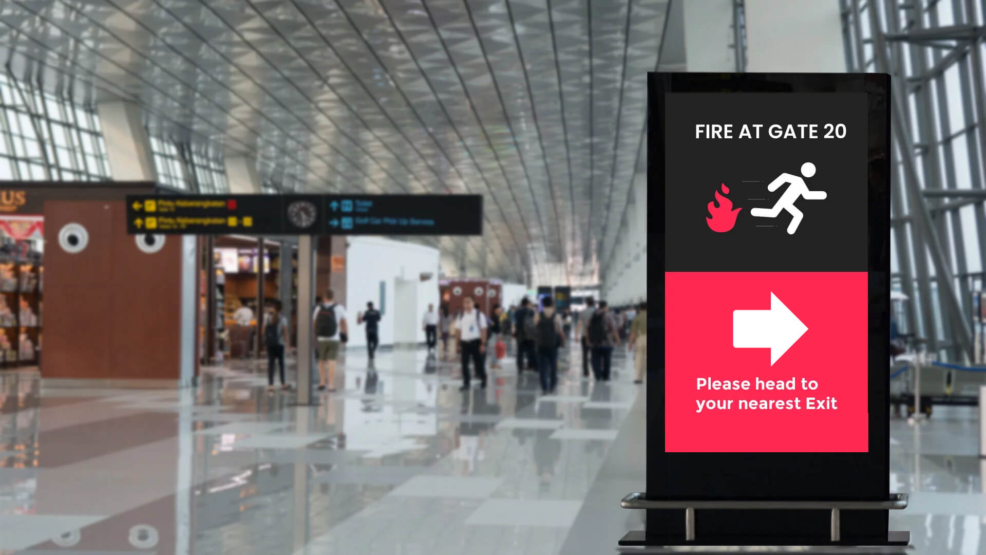   AI-enabled digital signage to improve security and safety through real-time alerts.