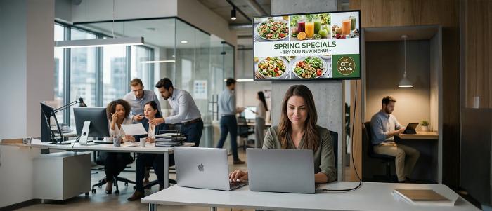 Digital Signage Content: Outsource or In-House?