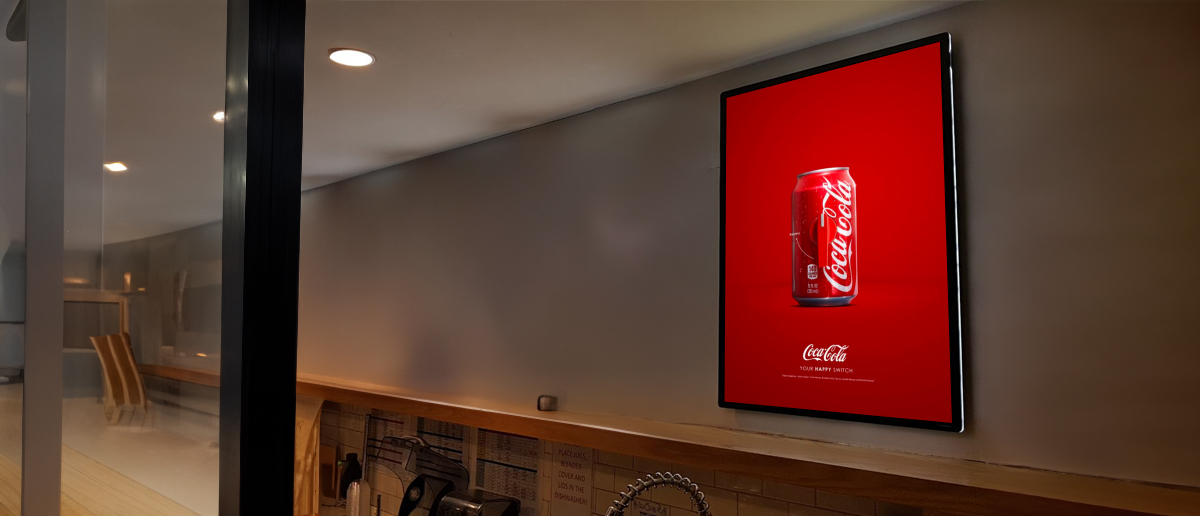 coca cola menu board