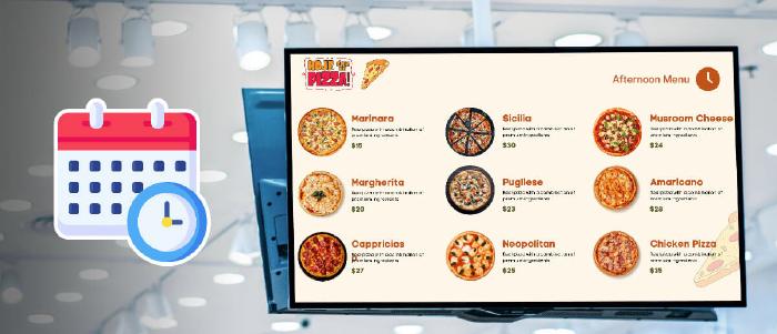 A complete guide to restaurant digital menu dayparts