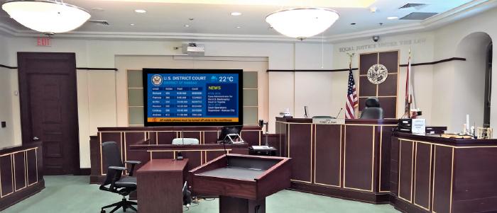 Courtroom Digital Signage and the Judicial World Ahead
