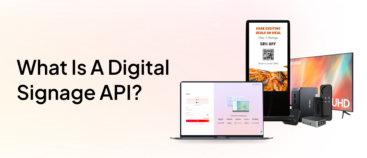 digital signage API