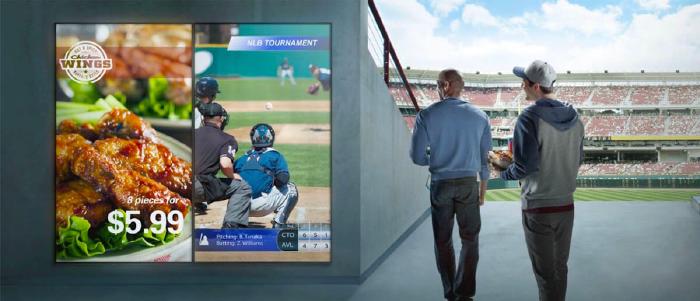 How to leverage digital signage for stadiums & gaming arenas?