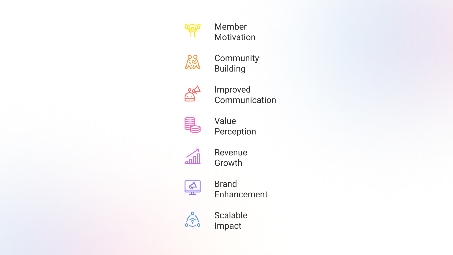 benefits of digital signage for member retention and business growth