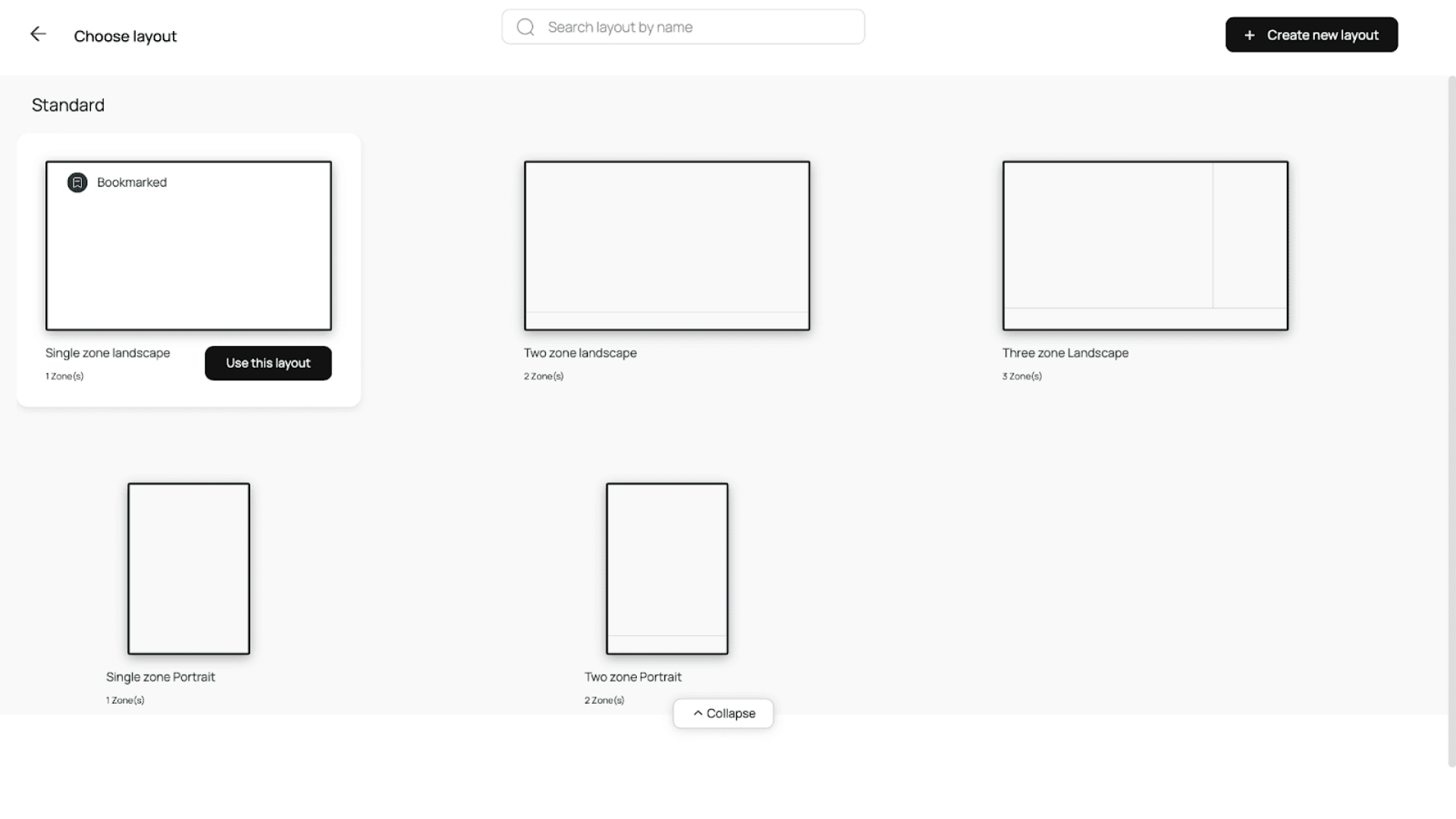 pickcel split screen options