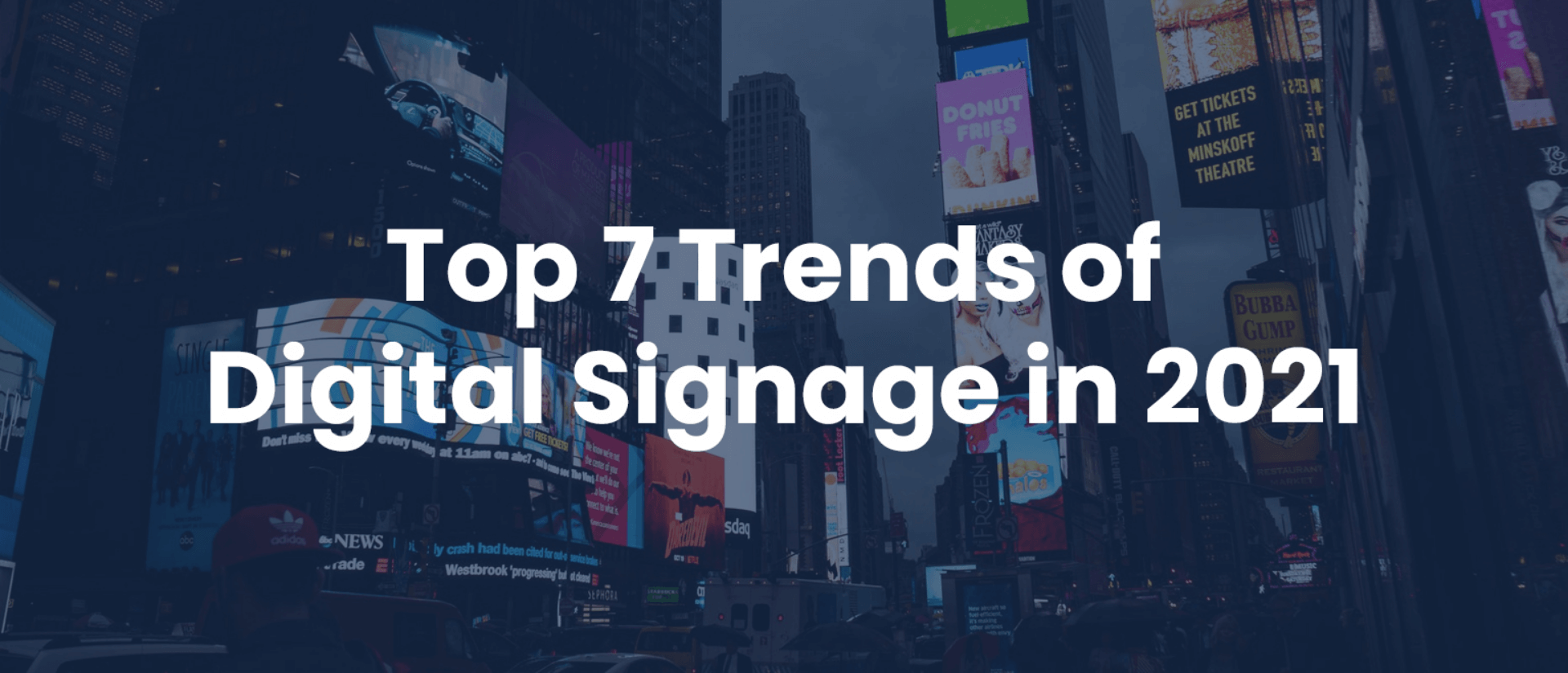 digital signage trends