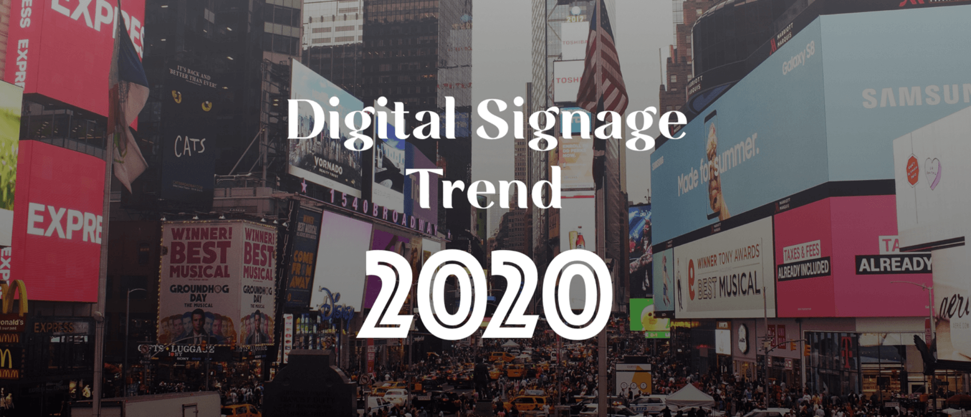 digital sigange trends