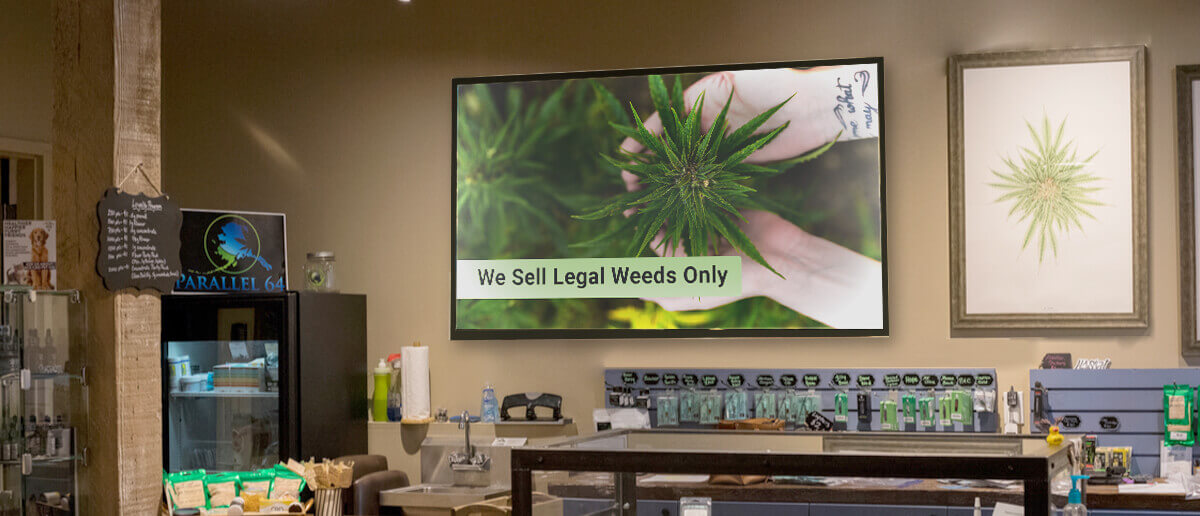 How Can Legal Cannabis Dispensaries Use Digital Signage?