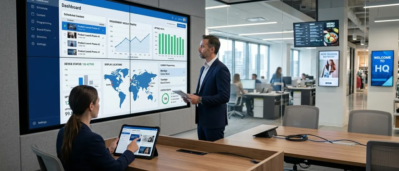 How Enterprises Control Who Can Publish What on Screens