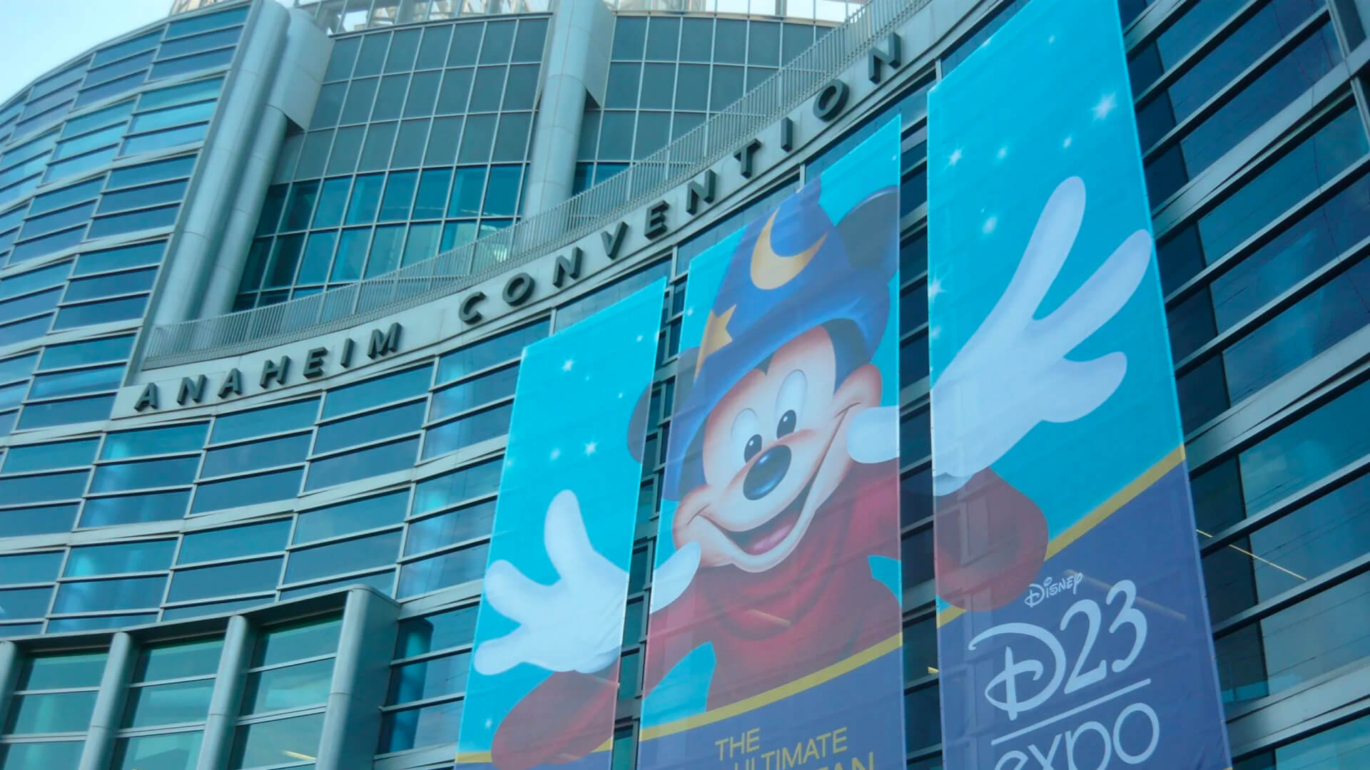 D23 Expo entrance signage