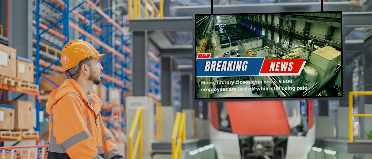 canadian factories use digital signage for efficiency