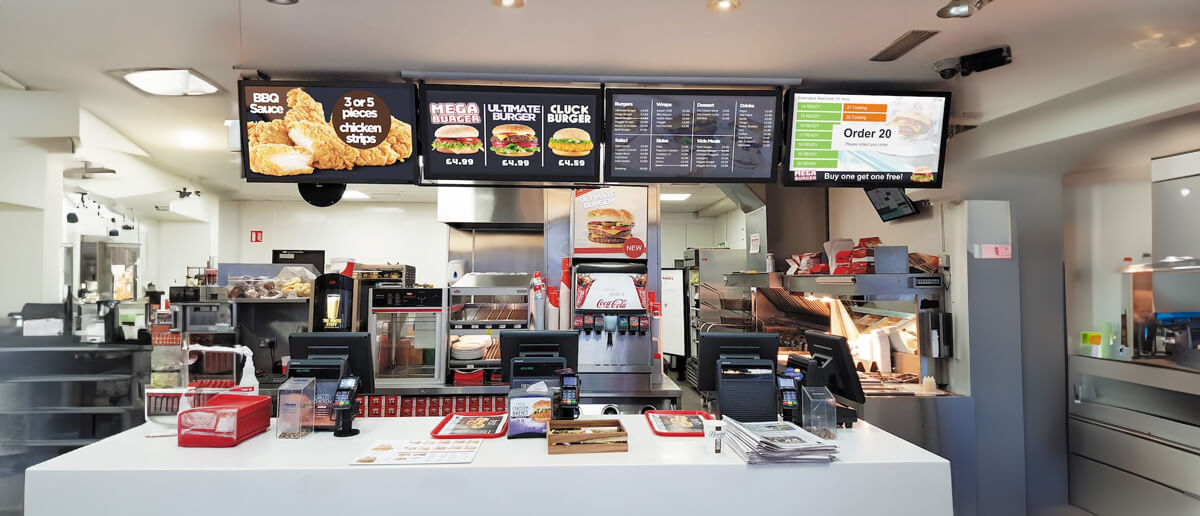  The rise of fast food signage in the QSR industry.