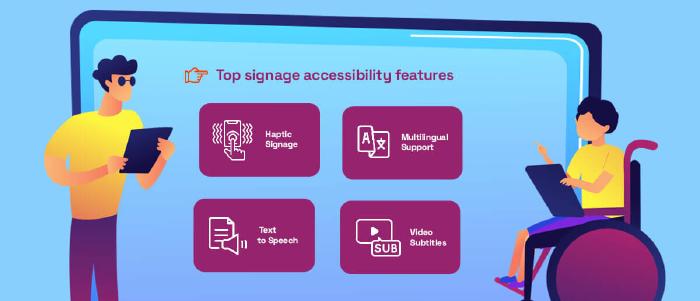 A complete guide to accessible digital signage - Pickcel