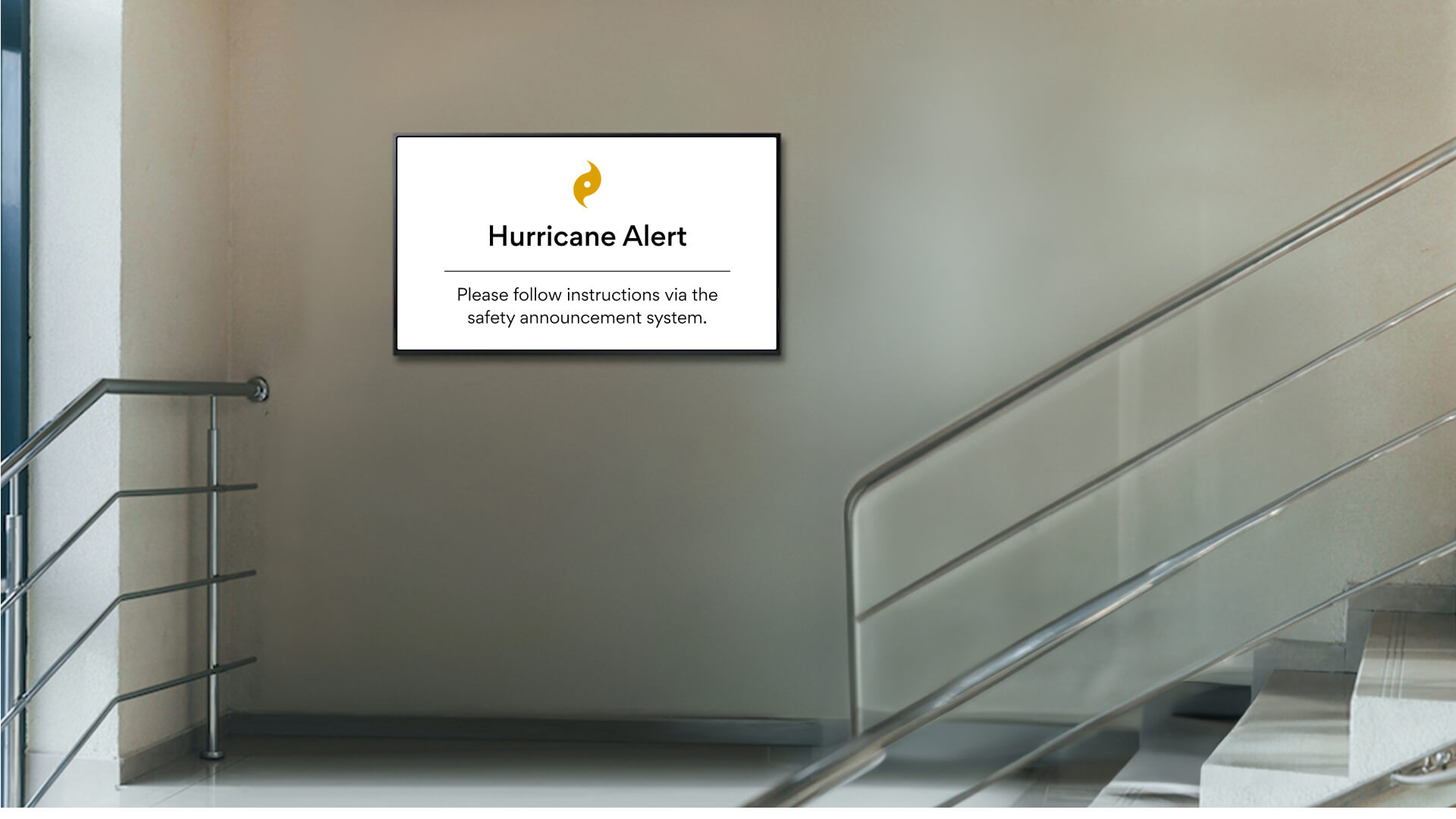  home digital signage for emergency alerts