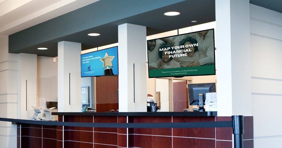 What is Digital Signage in Banking?  