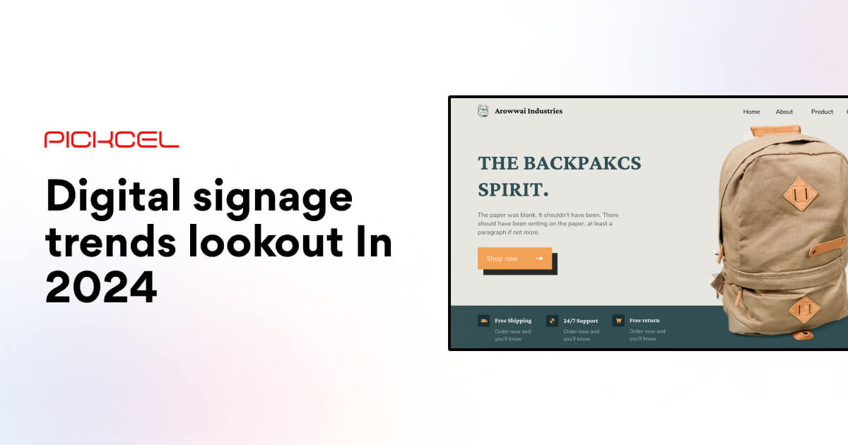 10 Digital Signage Trends for 2026-27