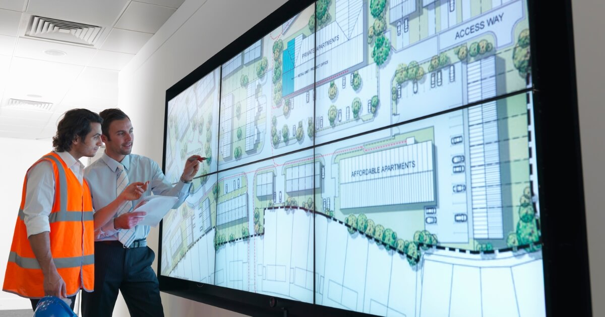 Why is digital signage wildly effective in real estate? Pickcel