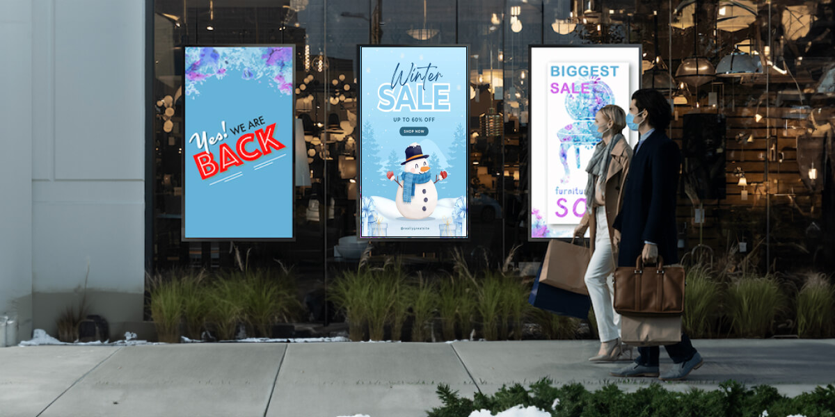 8 winter fashion trends for digital signage to boost sales