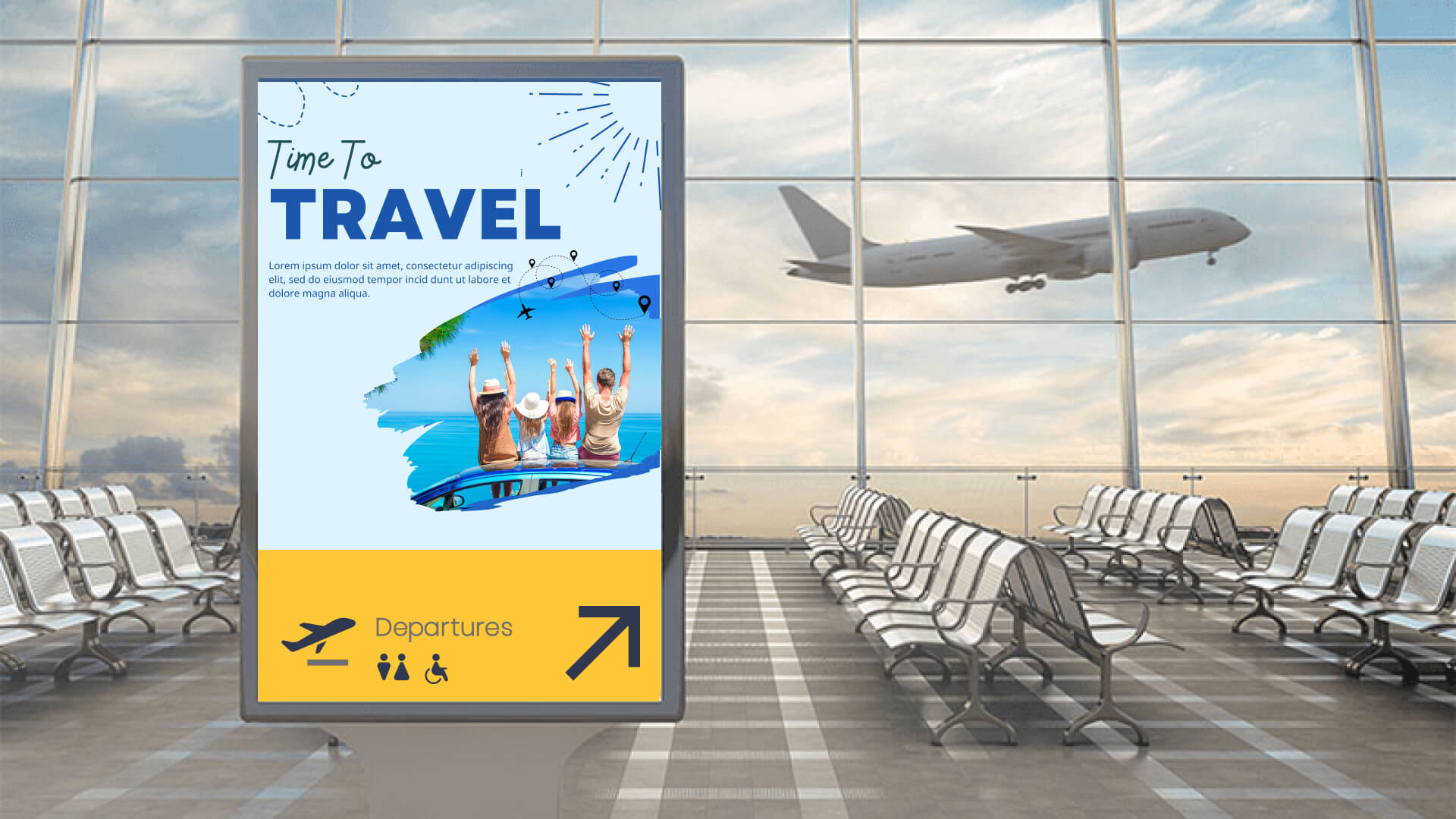  On-premise digital signage solutions help in reducing downtime at airports.