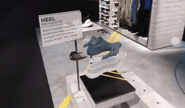 creating store experience in adidas store