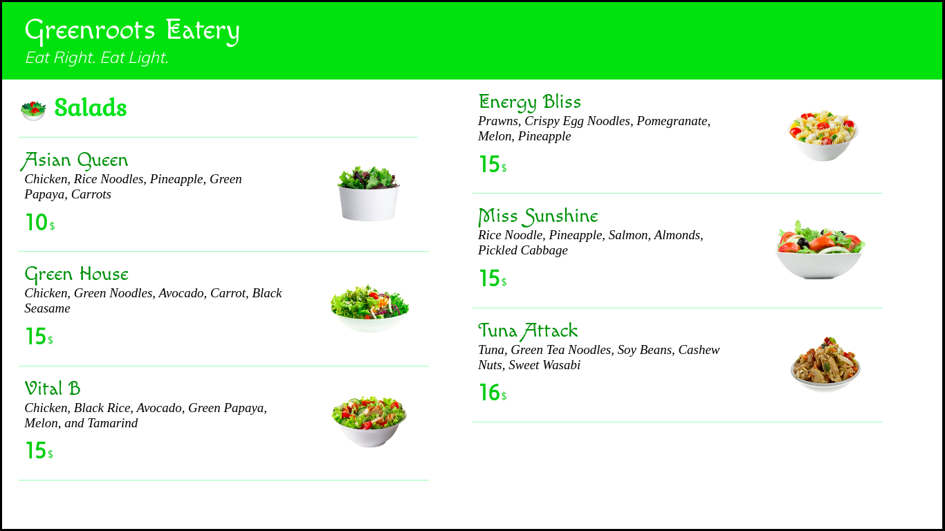 How to Create a Digital Menu Board - Free & Paid Tools For Digital Menu Templates Free