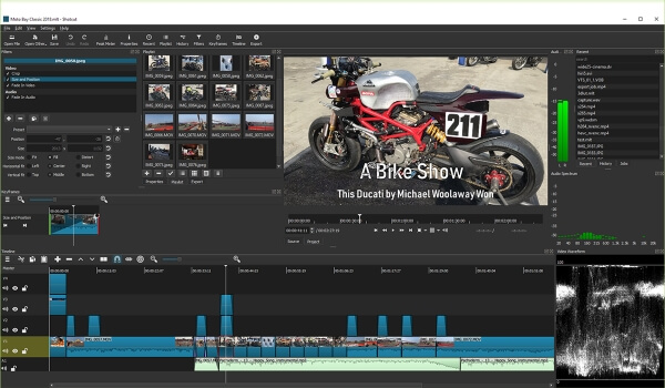 Editing YouTube videos with easy-to-use tools of ShotCut