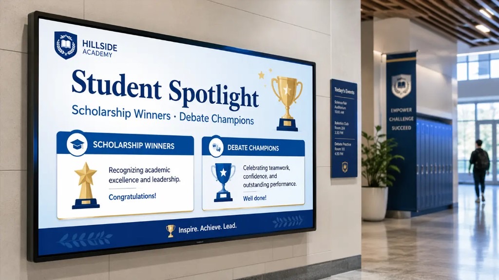 How Digital Signage Improves Student Engagement on Campus