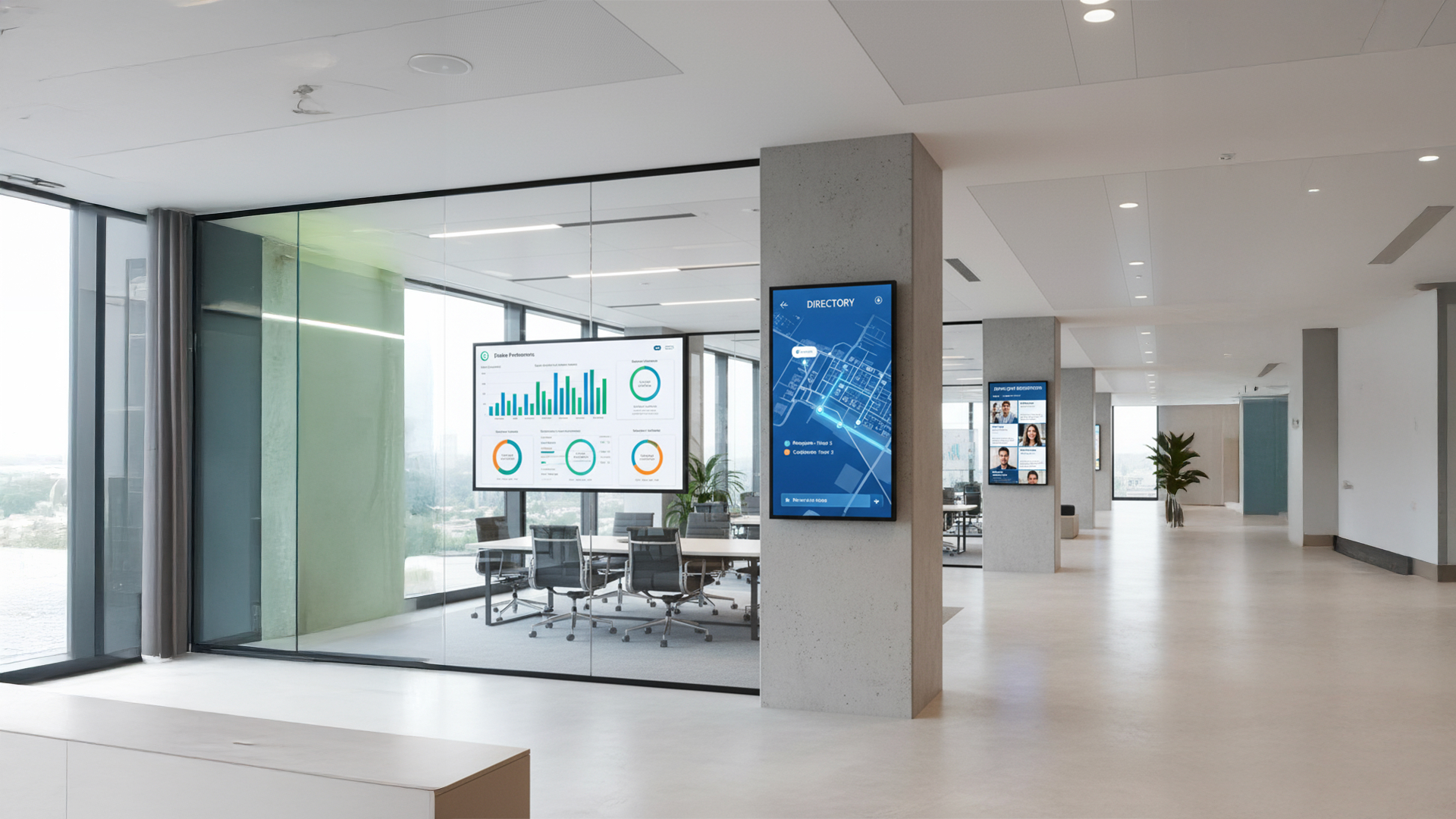 digital signage transforming work place
